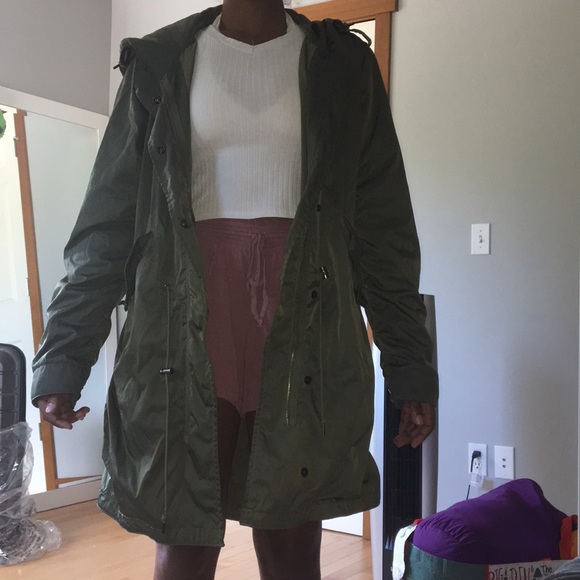 dark green ralph lauren rain coat - Picture 3 of 6